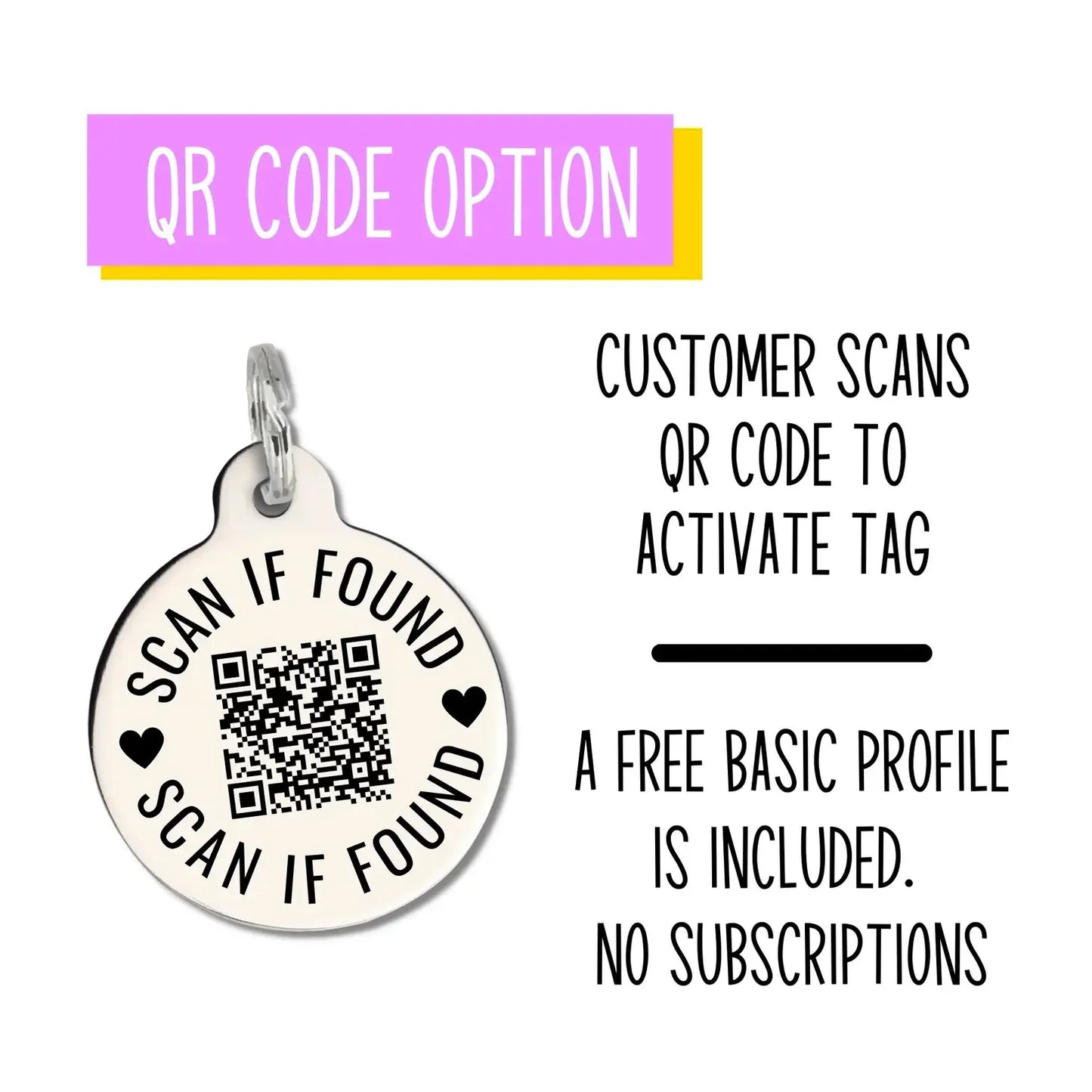 Little Fucker - QR Code ID Tag