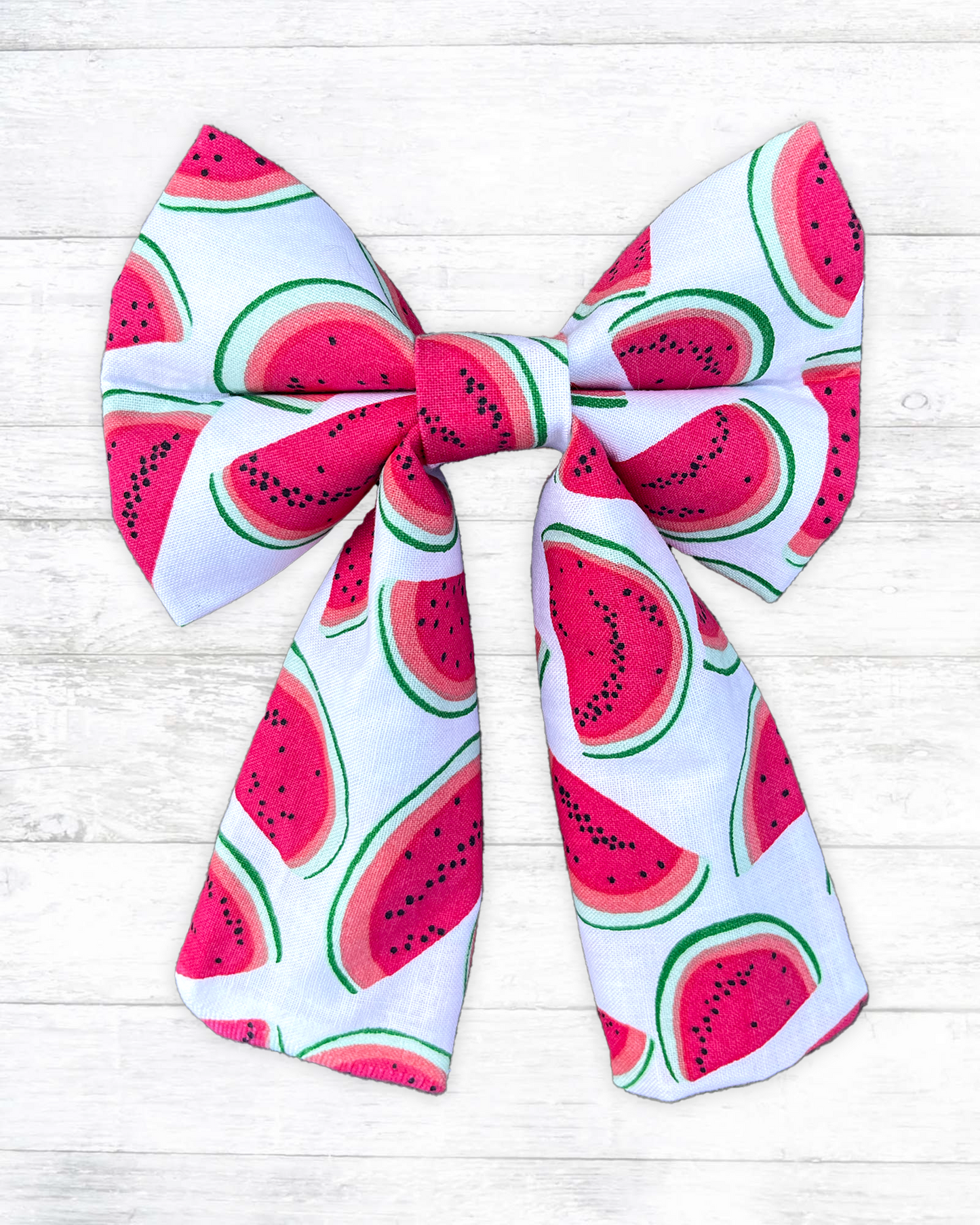 Sweet Like Summer Watermelon Sailor Bow