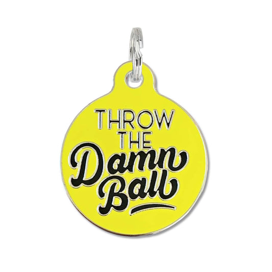 Throw the Damn Ball - QR Code ID Tag